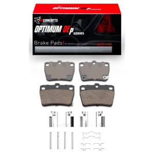 Toyota RAV4 Brake Pads - Rear - R1 Concepts - Optimum OE - `04-`05